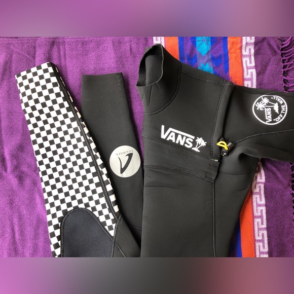 Swim New Never Used Vans Surf Team X Isurus Wetsuit 32 L Poshmark